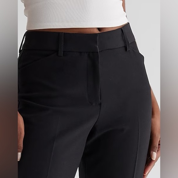 Express Editor Lower Rise Flare Leg Slim Fit Brand NWT - Picture 9 of 10